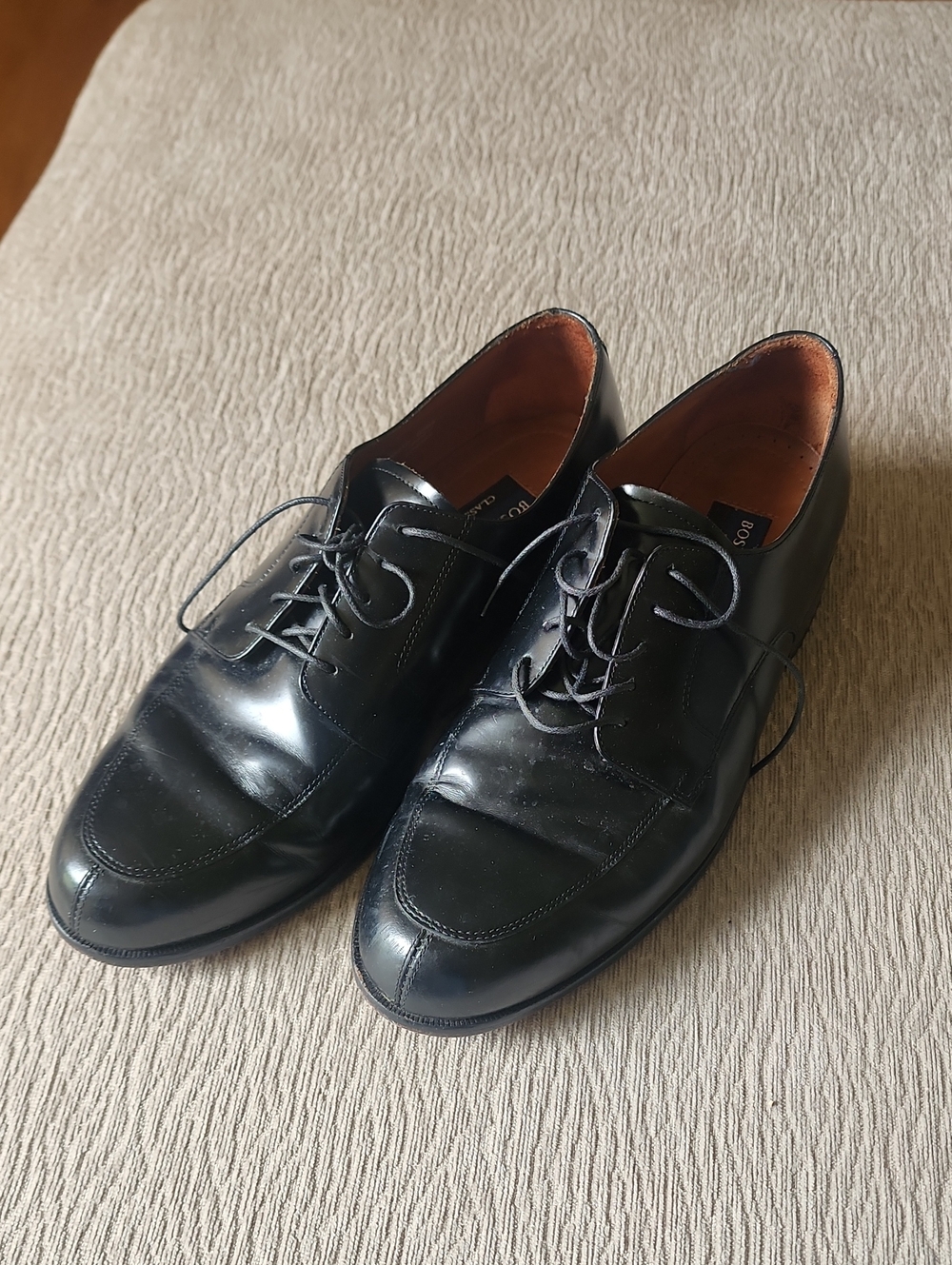 Bostonian Classics Men's Black Leather Oxford Dress Shoes